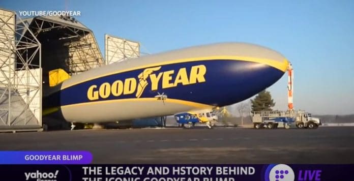 Take a ride inside the Goodyear Blimp, plus a look at the legacy and history of the iconic ride