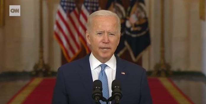 Biden speaks after US withdrawal from Afghanistan