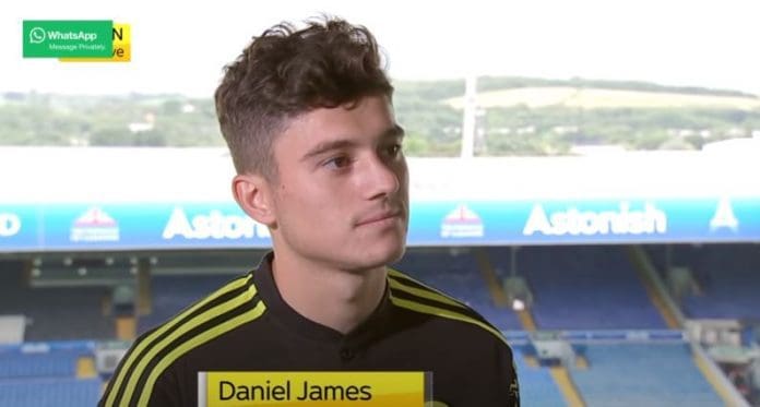 EXCLUSIVE! Dan James speaks after being confirmed as a Leeds United player!