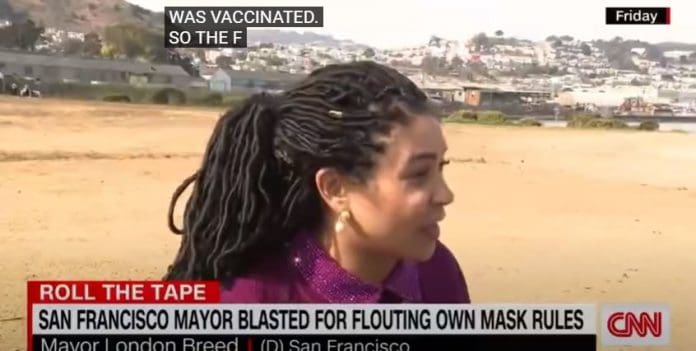 San Francisco mayor spotted defying her own mask guidelines