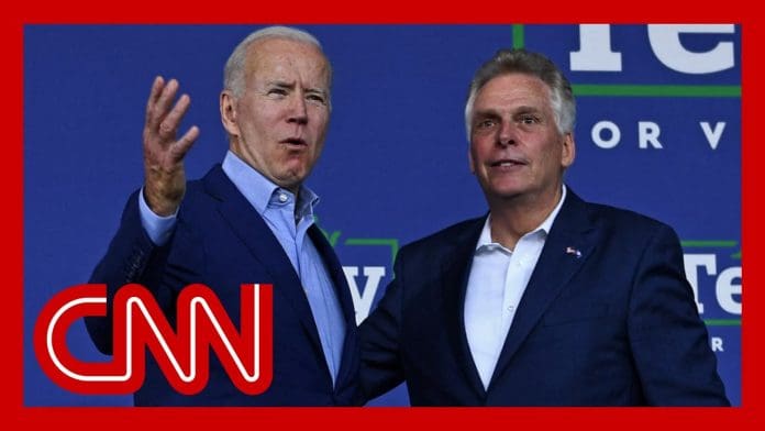 What could Bidenâ€™s low poll numbers mean for Virginiaâ€™s race