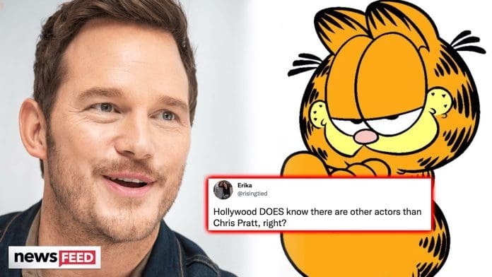 Chris Pratt To Voice â€˜Garfieldâ€™ In NEW Movie & The Internet Is UPSET!